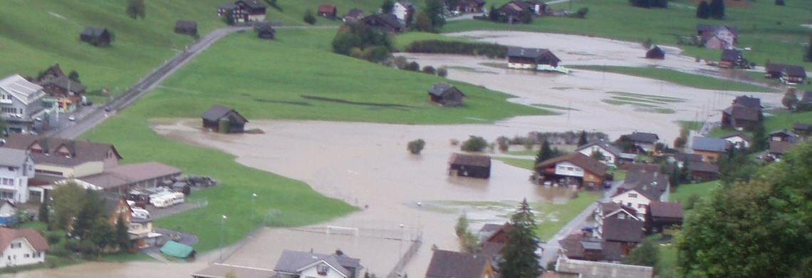 Überschwemmung Wildhaus